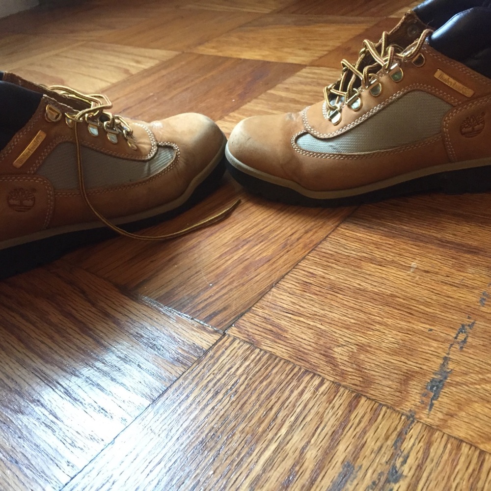 🚫SOLD🚫Timberland Wheat Nubuck field boots - Picture 3 of 5